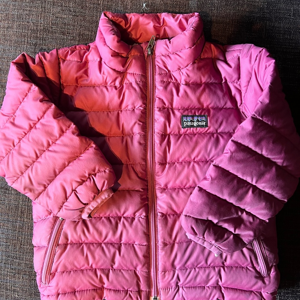 Patagonia Pink Puffer Jacket